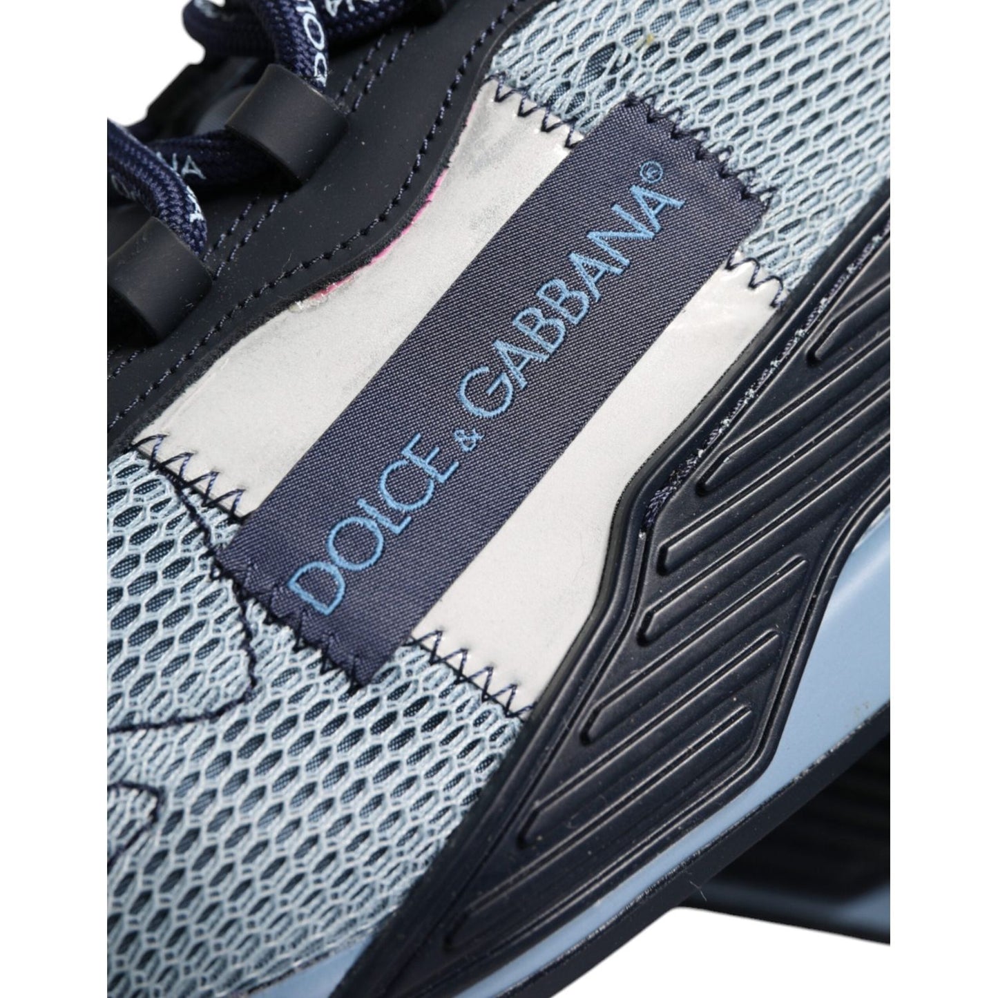 Dolce & Gabbana Blue Black Low Top NS1 Sneakers Shoes MAN SNEAKERS Dolce & Gabbana