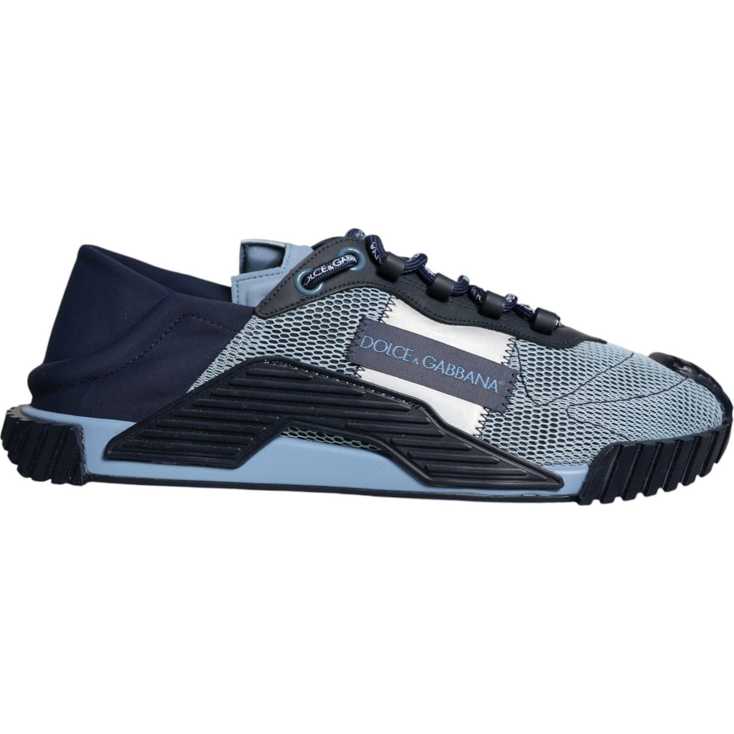 Dolce & Gabbana Blue Black Low Top NS1 Sneakers Shoes MAN SNEAKERS Dolce & Gabbana