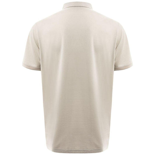 Loro Piana Gray Cotton Polo Shirt Loro Piana