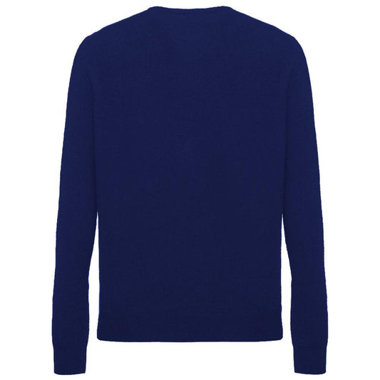 Malo Blue Cashmere Sweater Malo