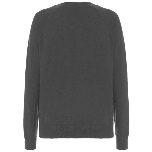 Malo Gray Wool Men's Turtleneck Sweater Malo