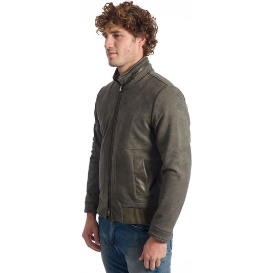 Roberto Pepe Luxury Green ECOMONTONE Jacket Roberto Pepe Luxury