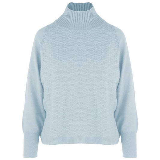 Malo Light Blue Cashmere Sweater Malo