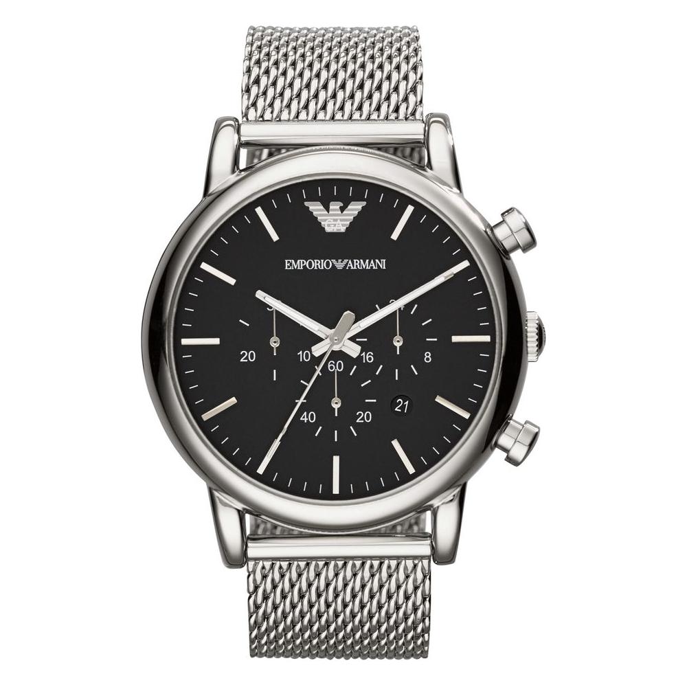 Emporio Armani Silver Men Watch Emporio Armani