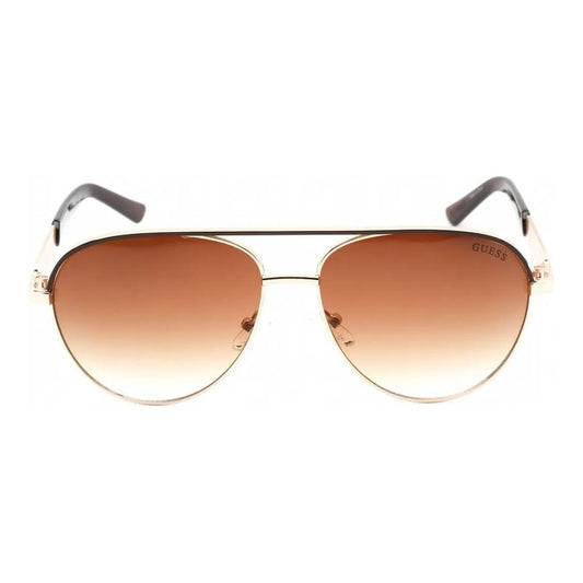 Guess Gold Metal Sunglasses Guess