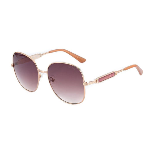 Guess Gold Metal Sunglasses Guess