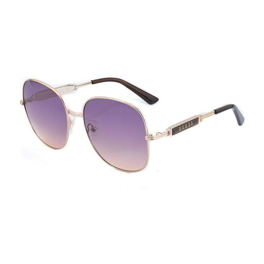 Guess Gold Metal Sunglasses Guess