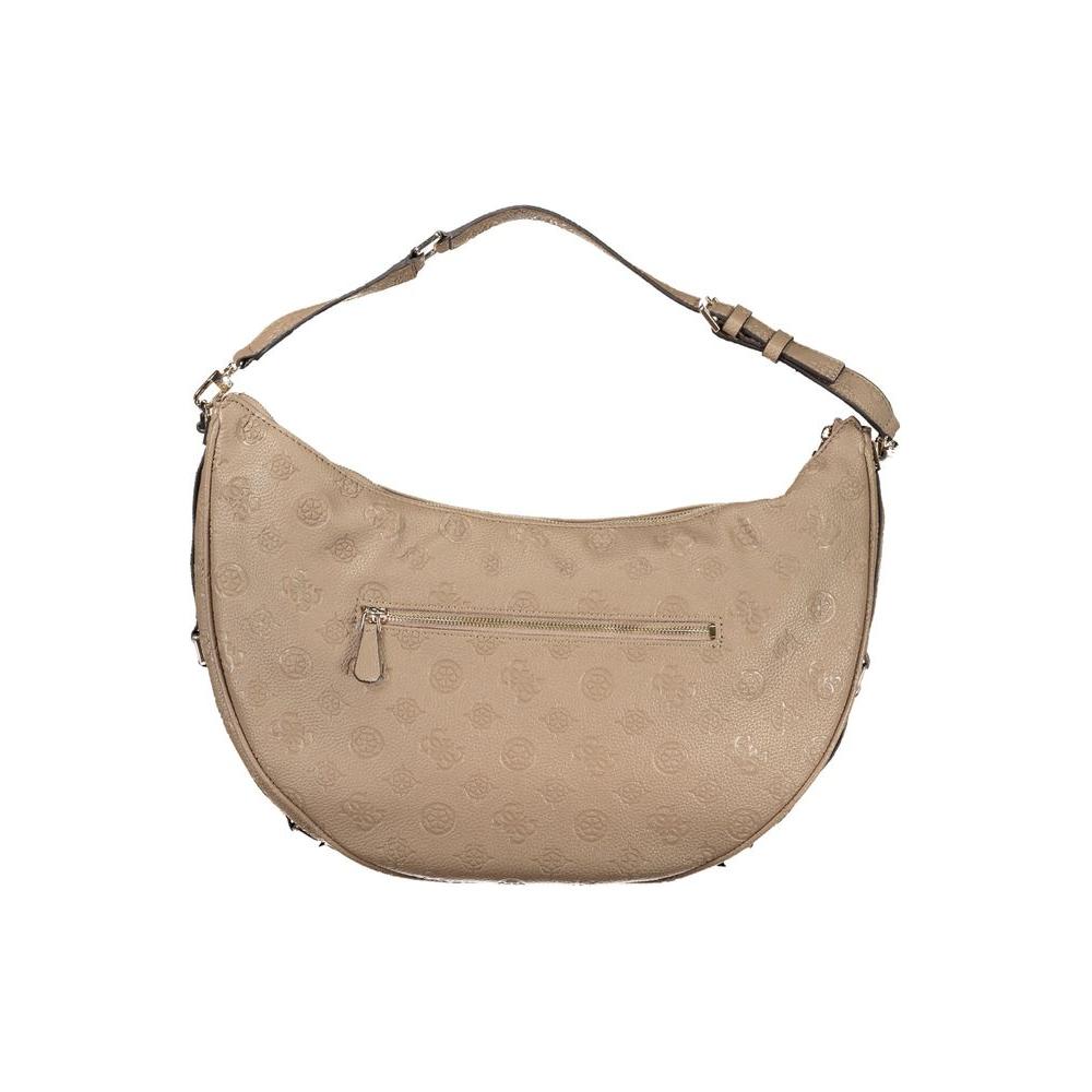 Guess Jeans Beige Polyethylene Handbag Guess Jeans