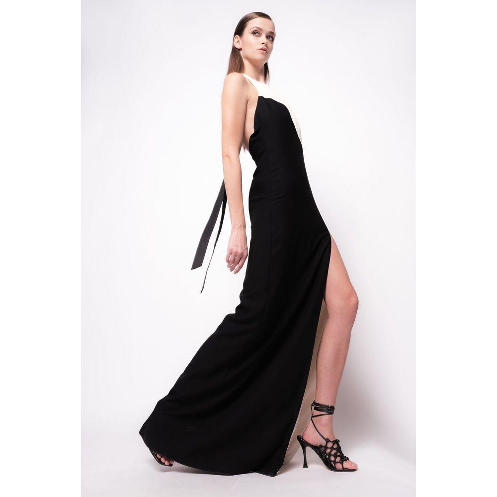 PINKO Black Viscose Dress PINKO