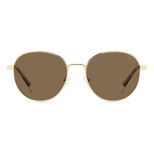 Polaroid Gold Metal Sunglasses Polaroid