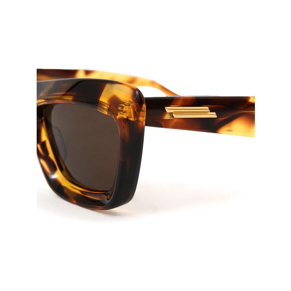 Bottega Veneta Brown Acetate Sunglasses Bottega Veneta