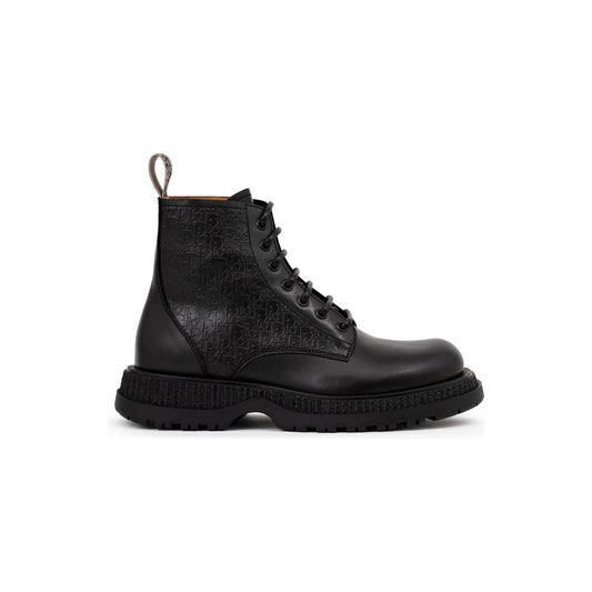 Dior Black Leather Boot Dior