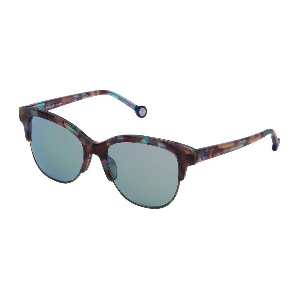 Carolina Herrera Brown Acetate Sunglasses Carolina Herrera