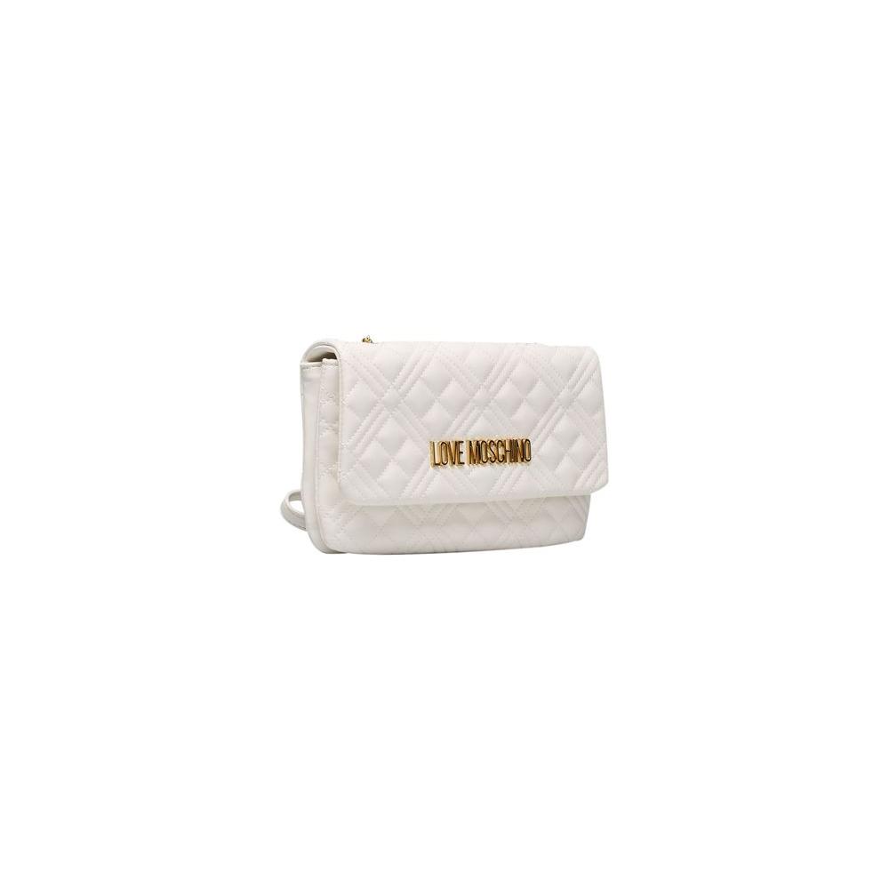 Love Moschino White Polyethylene Women Crossbody Bag Love Moschino