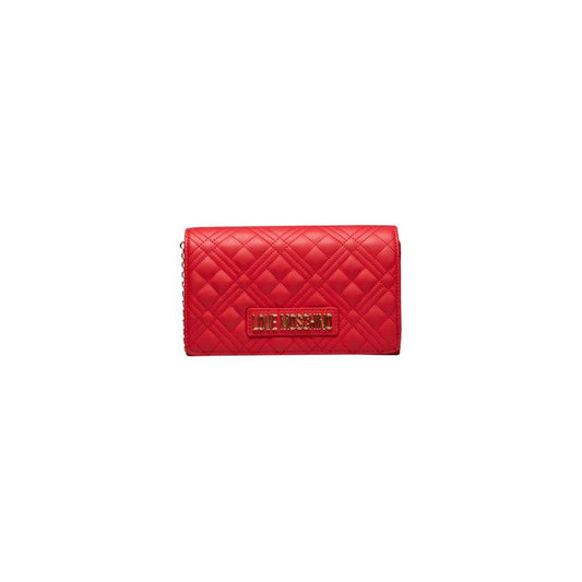 Love Moschino Red Polyethylene Women Crossbody Bag Love Moschino