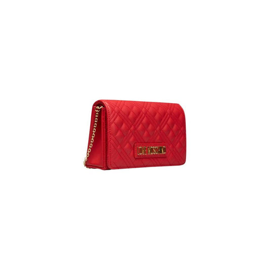 Love Moschino Red Polyethylene Women Crossbody Bag Love Moschino