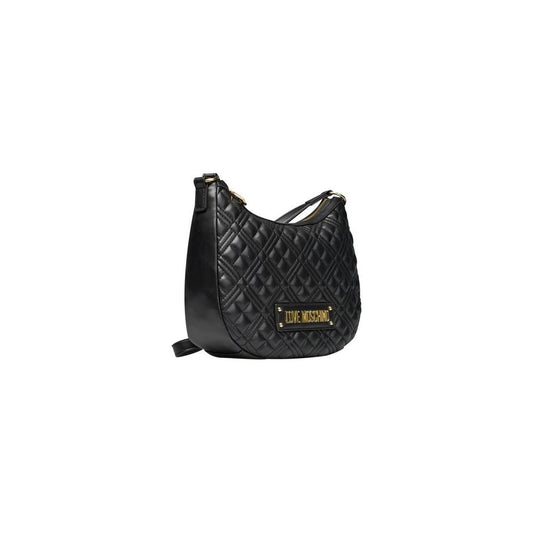 Love Moschino Black Polyethylene Women Crossbody Bag Love Moschino