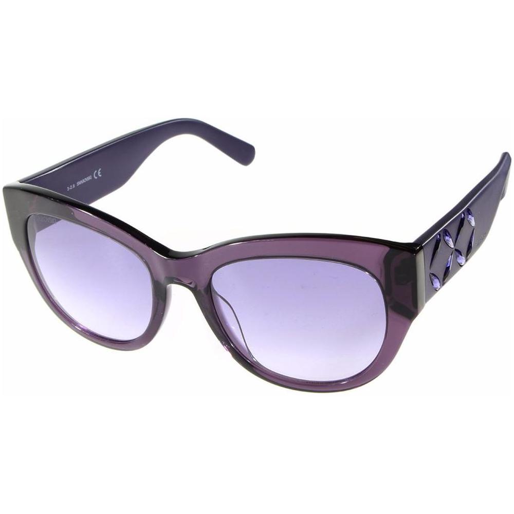 Swarovski Purple Plastic Sunglasses Swarovski