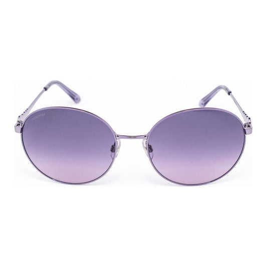 Swarovski Purple Metal Sunglasses Swarovski