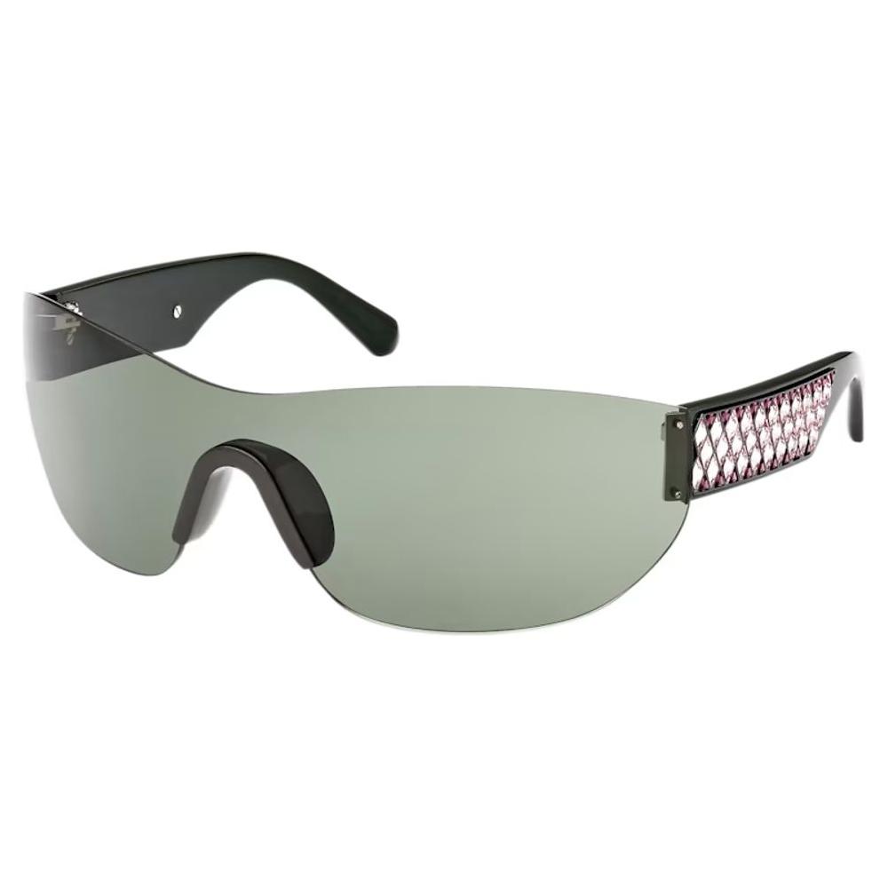 Swarovski Green Plastic Sunglasses Swarovski