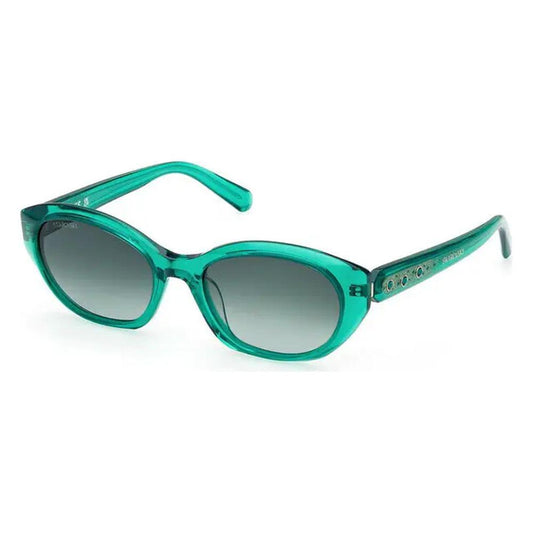 Swarovski Green Plastic Sunglasses Swarovski