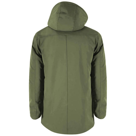 Yes Zee Green Nylon Jacket Yes Zee