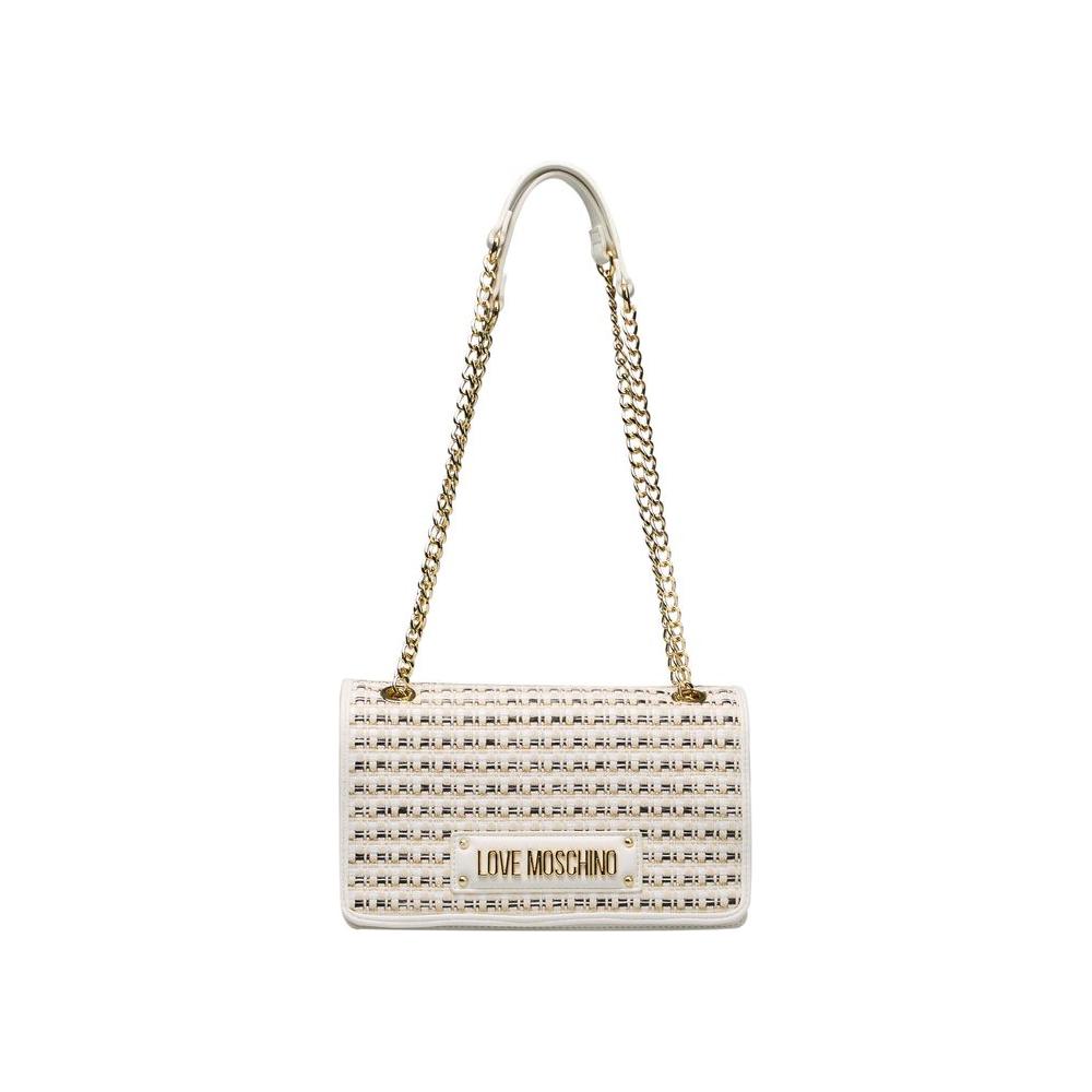 Love Moschino White Polyethylene Women Crossbody Bag Love Moschino