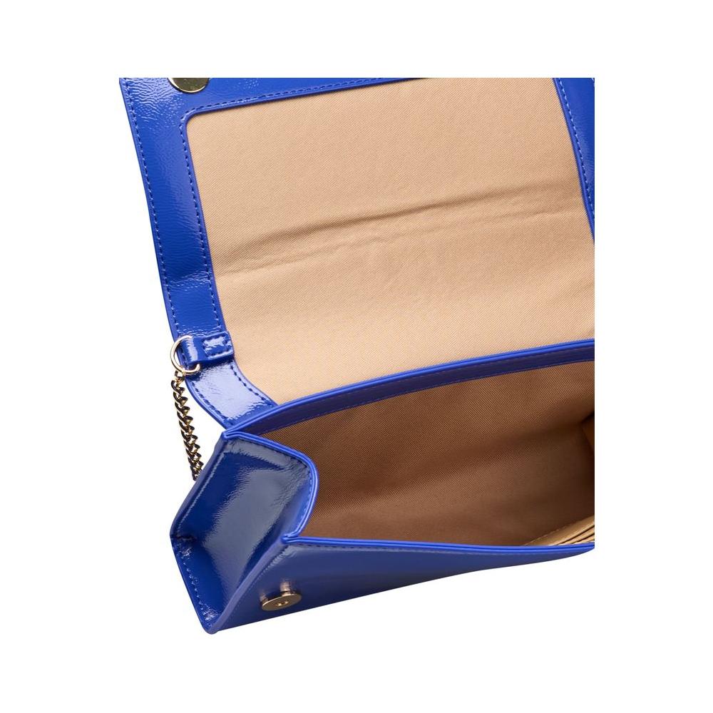 Love Moschino Blue Polyethylene Women Crossbody Bag Love Moschino