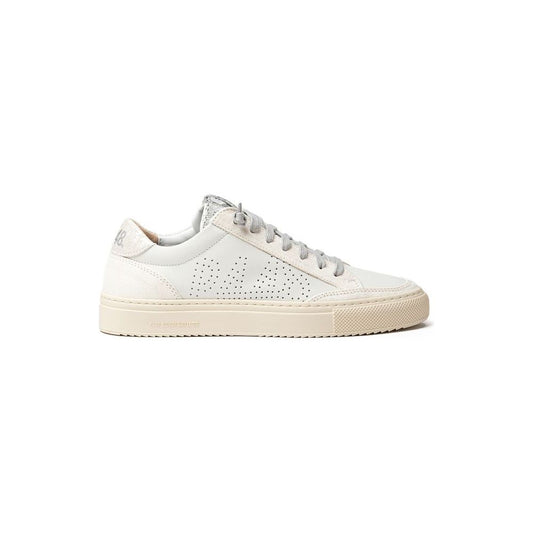 P448 White Leather Sneaker P448