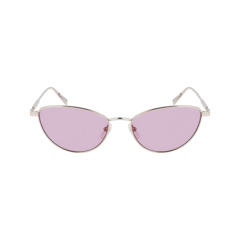 Longchamp Rose Gold Metal Sunglasses Longchamp