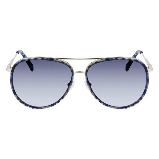 Longchamp Gold Metal Sunglasses Longchamp