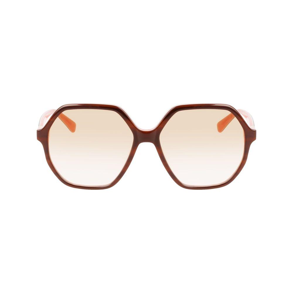 Longchamp Brown Acetate Sunglasses Longchamp