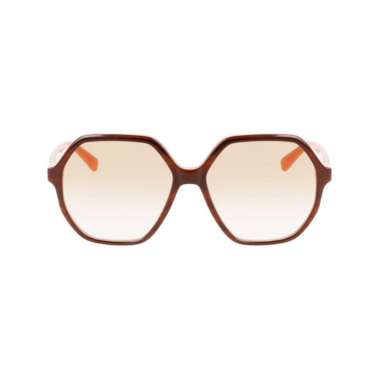 Longchamp Brown Acetate Sunglasses Longchamp