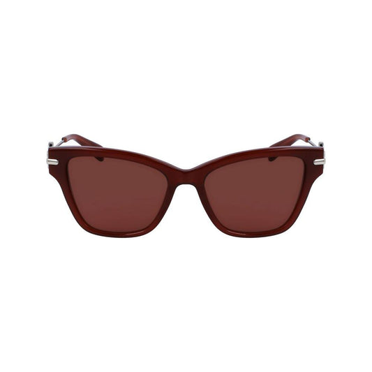 Longchamp Brown Acetate Sunglasses Longchamp