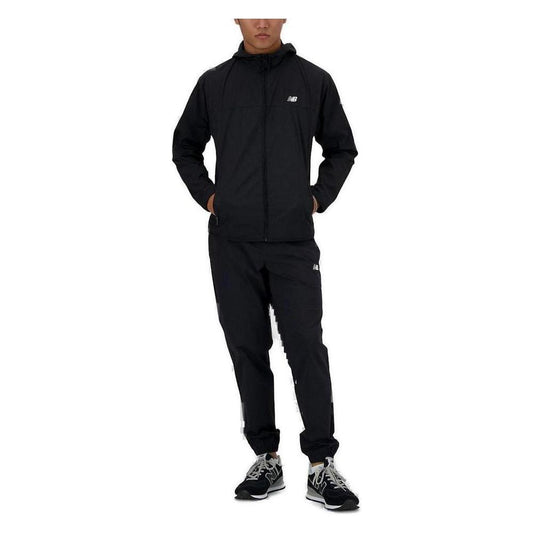 New Balance Black Polyamide Jacket New Balance