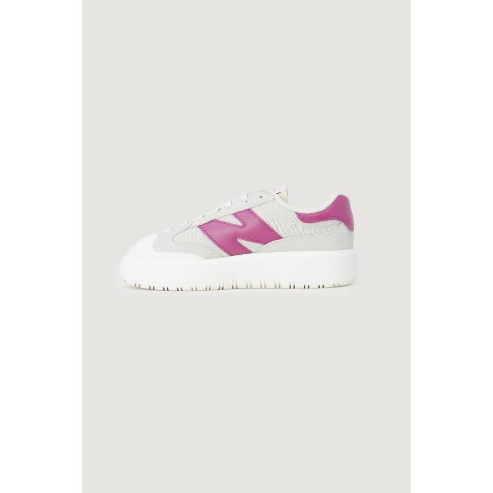 New Balance Pink Leather Sneaker New Balance