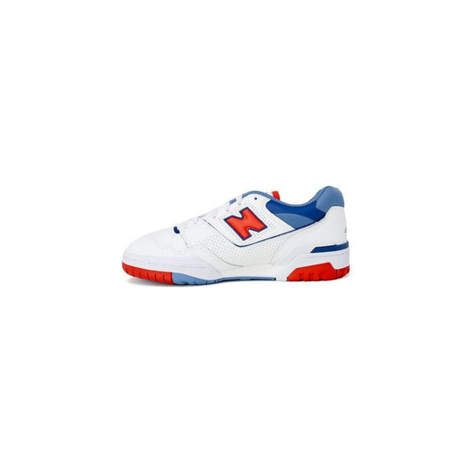 New Balance Blue Synthetic Leather Sneaker New Balance