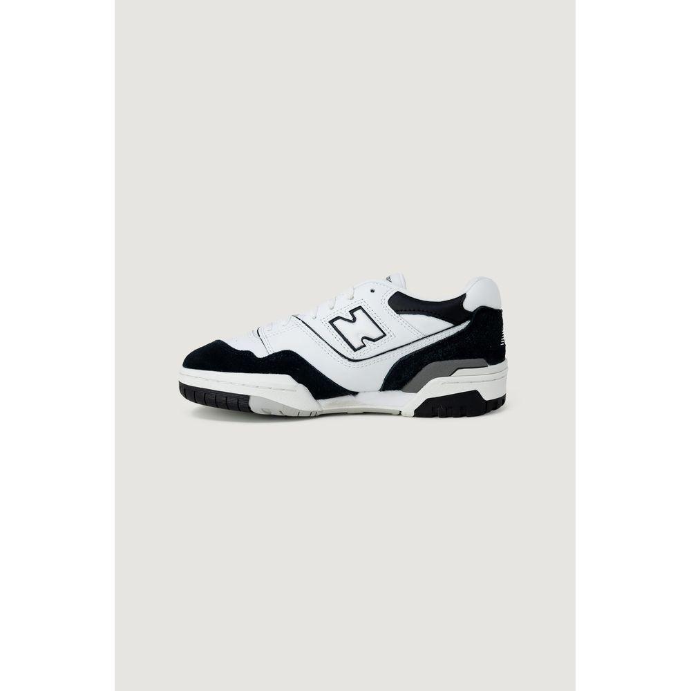 New Balance Black Synthetic Leather Sneaker New Balance