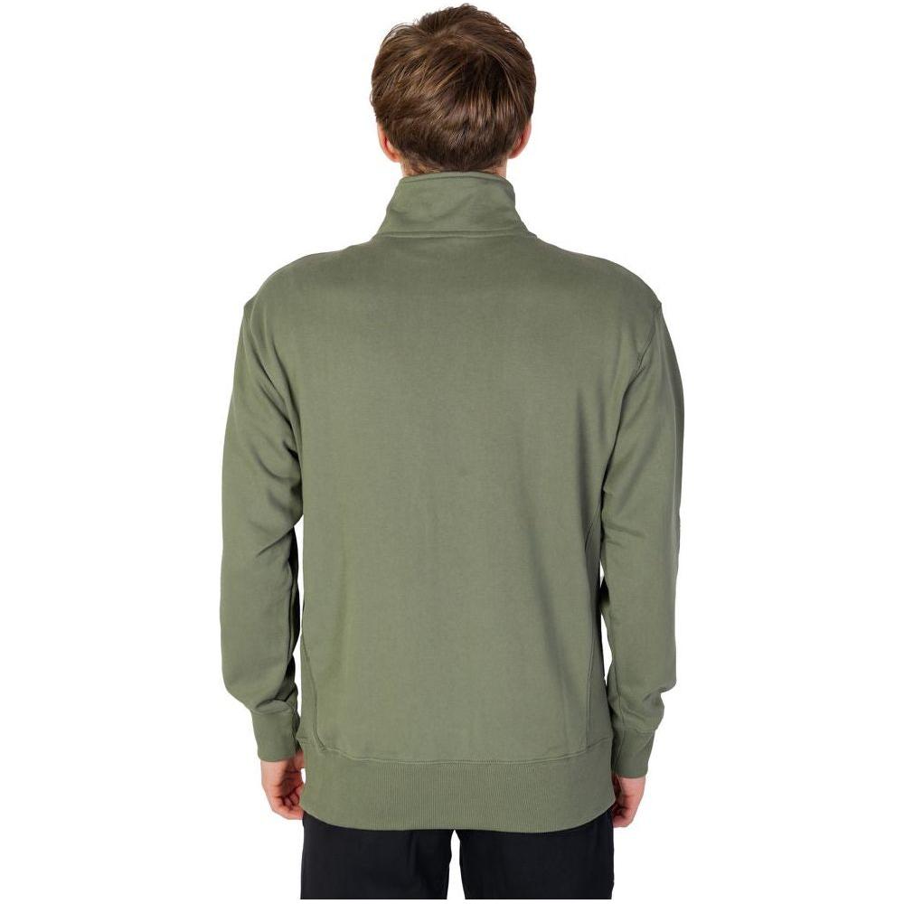 New Balance Green Cotton Sweater New Balance