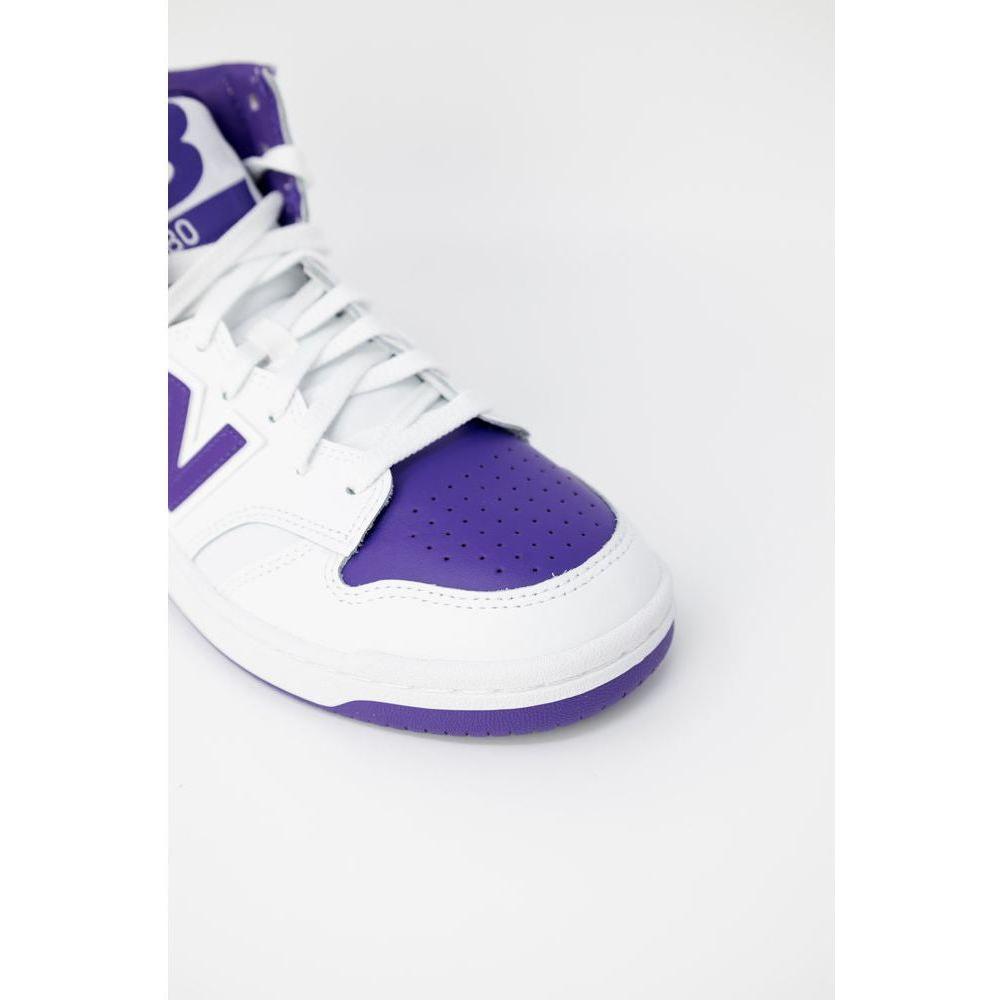 New Balance Purple Leather Sneaker New Balance