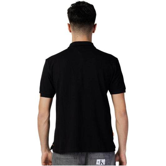 Suns Black Cotton Polo Shirt Suns