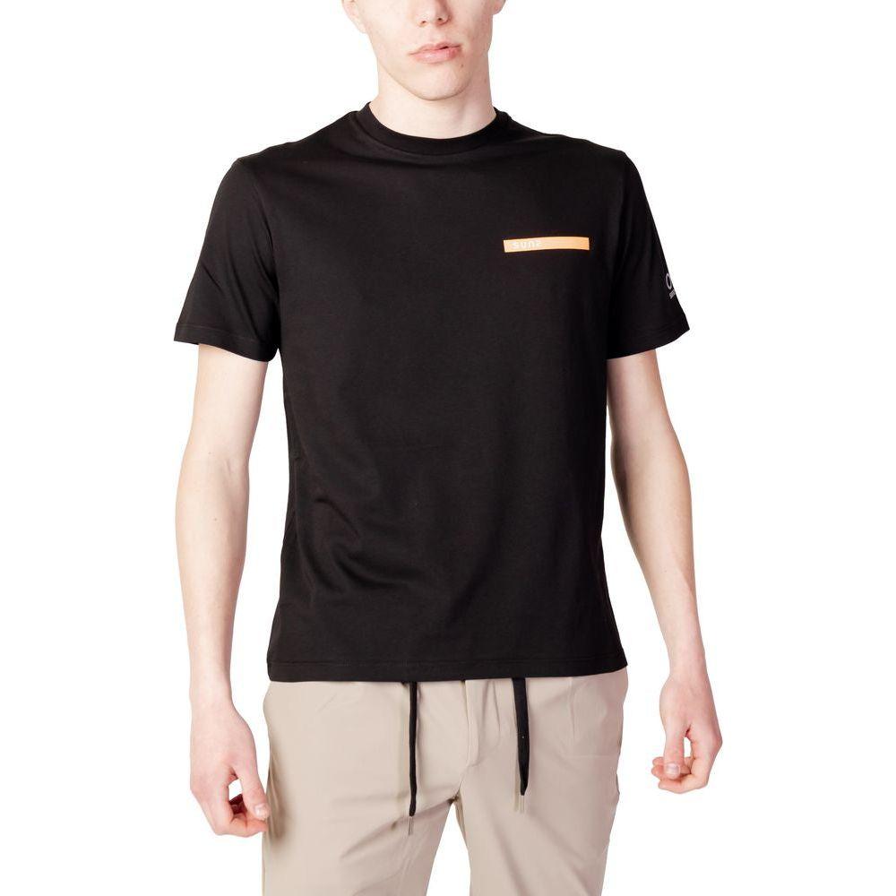 Suns Black Cotton T-Shirt Suns