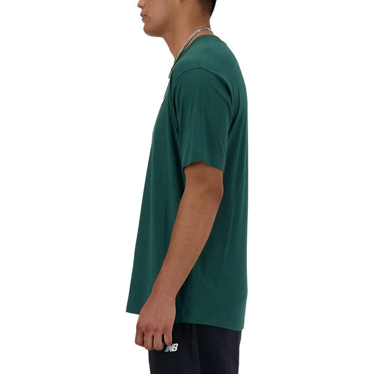 New Balance Green Cotton T-Shirt New Balance