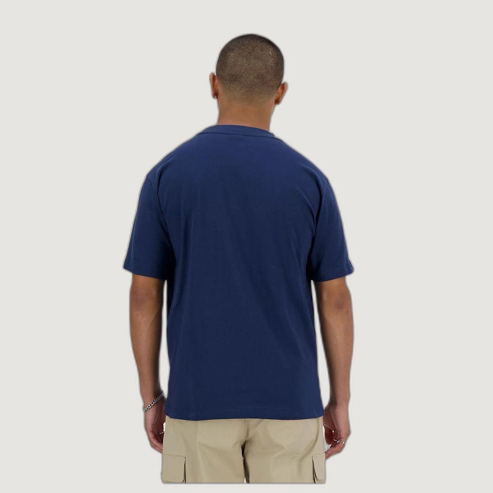 New Balance Blue Cotton T-Shirt New Balance