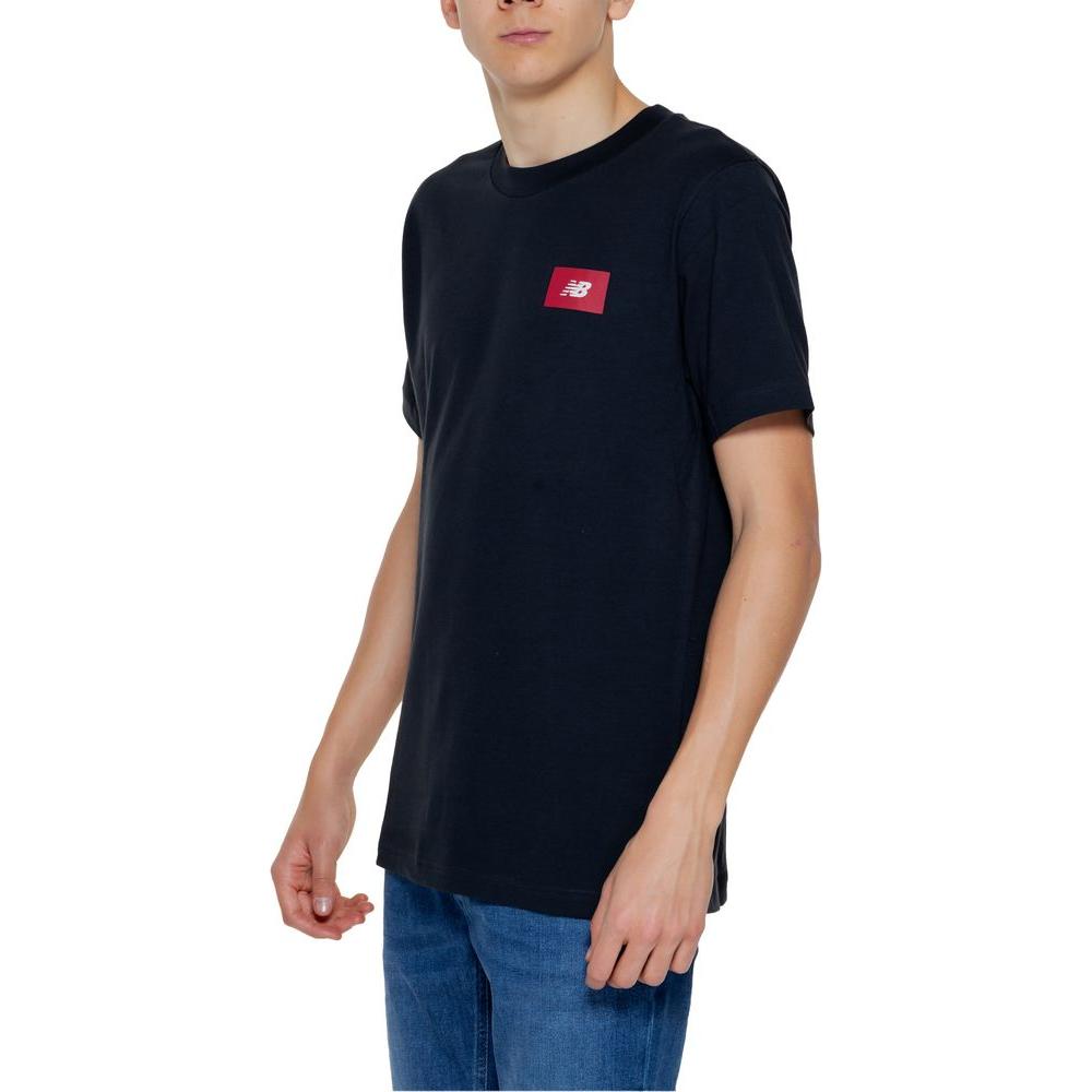 New Balance Black Cotton T-Shirt New Balance