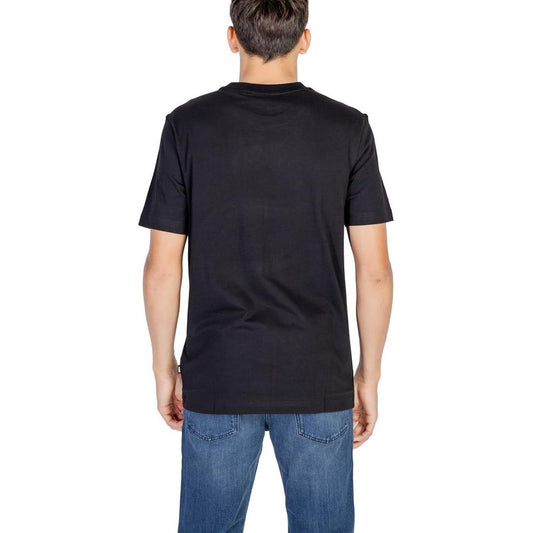 Hugo Boss Black Cotton T-Shirt Hugo Boss