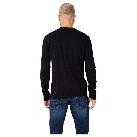 Armani Exchange Black Cotton Shirt Armani Exchange