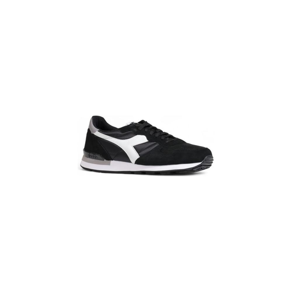 Diadora Black And White Leather Sneaker Diadora