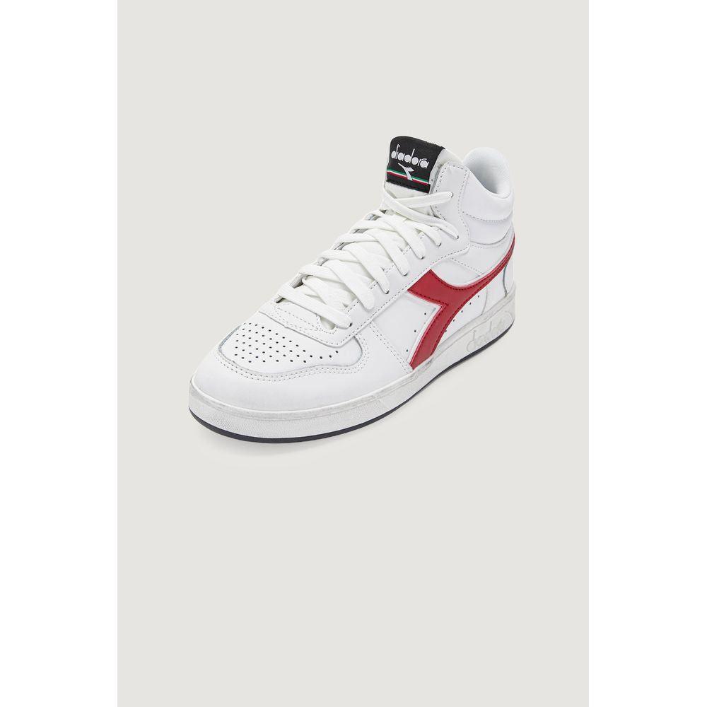 Diadora Red Leather Sneaker Diadora