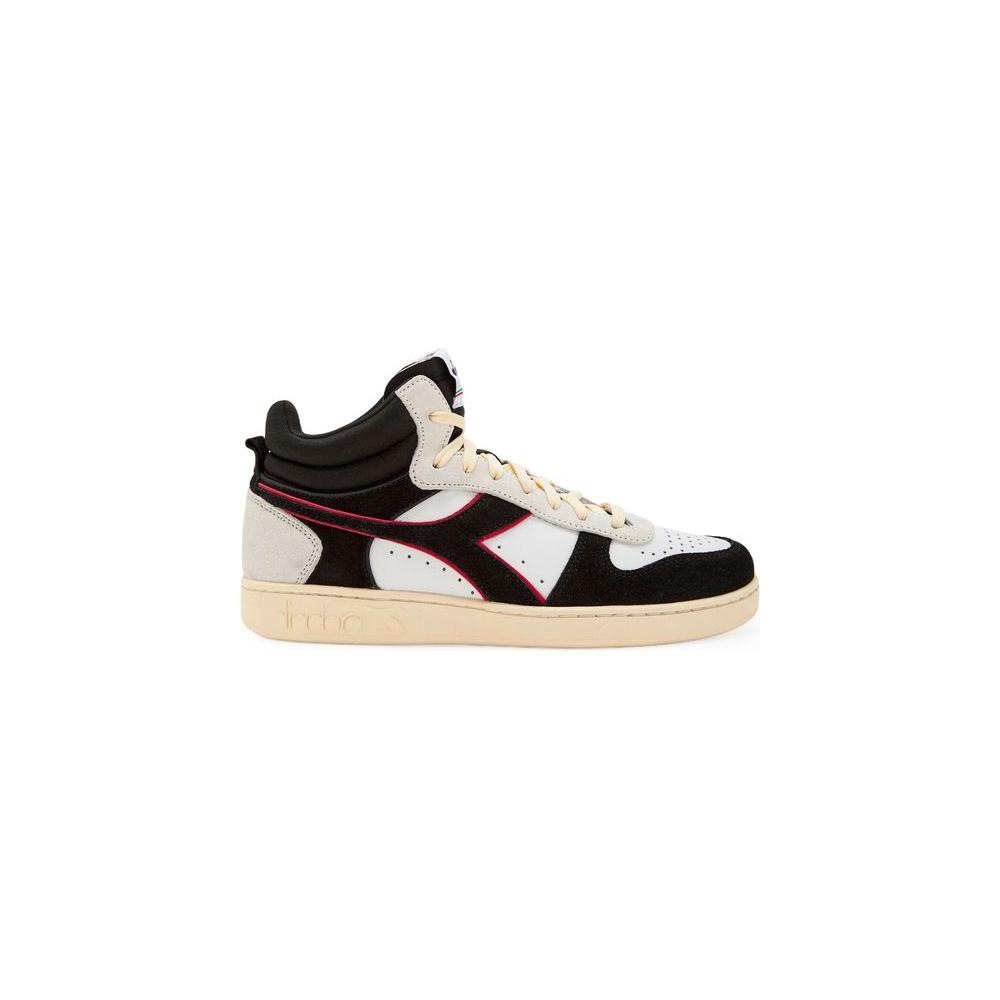 Diadora Black Leather Sneaker Diadora